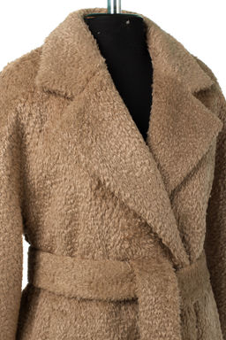 02-3073 Пальто женское утепленное (пояс) - El podio фото 10