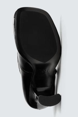 LEATHER HEELED SHOES WITH STRAP HARRY LAMBERT FOR ZARA x DISNEY