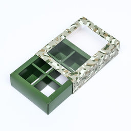 Цена за 2 шт. Коробка для конфет 6 шт. 23 Февраля 13.7?9.8?3.8 см