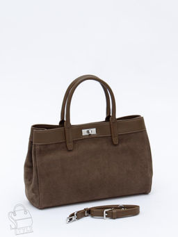 Сумка женская кожаная 999010NN gray Natale Navetta  в Новосибирске