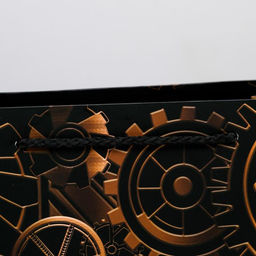 Цена за 2 шт. Пакет подарочный ламинированный, упаковка, Steel, ML 23 х 27 х 11.5 см