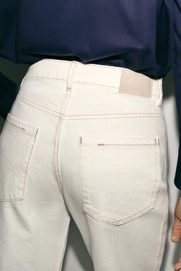 JEANS Z.03 STRAIGHT HIGH-WAIST LONG LENGTH - Zara фото 23