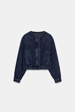 CHAQUETA BOMBER Z1975 DENIM / Azul - Zara фото 7