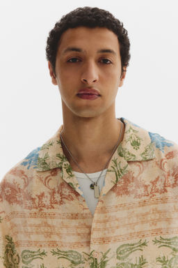 Camisa resort estampada Regular Fit - H&m фото 4