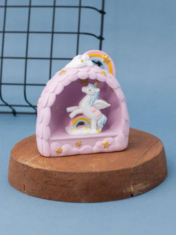 Ночник "Rainbow unicorn", purple (9,5 см), пластик