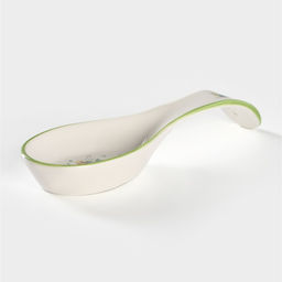 Подставка под ложку Доляна Зелёный сад, 21.57.5 см, фарфор  фото 3