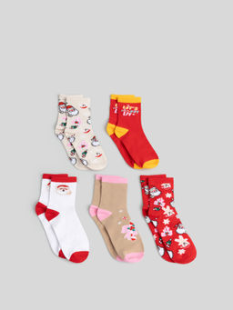 ACOOLA / Носки детские в наборе из 5 пар Heivort25 цвет в ассортименте