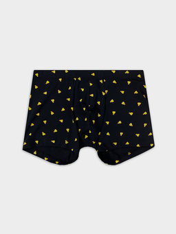 Цена за 2 штуки! Трусы боксеры мужские черные с принтом - Mark formelle фото 7