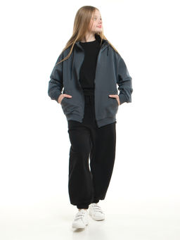 Комплект для девочки 22-5392 графит