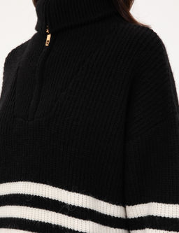 Siyah Comfort Fit Kazak - Pierre cardin фото 7