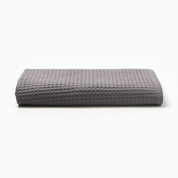 Полотенце вафельное LoveLife Waffle gray 100×150 см, хлопок 100%, серое