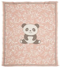 20с301-ШР/у/р. 100*90 Плед "Панда-1" цв. 2 рис. 772