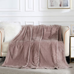 Плед/покрывало 240х200см Горное эхо, велсофт Колетта гладкокрашенный, полиэстер 100%, плотность 270г/м2, упаковка: 20х33см пояс бумажный, Домашняя мода (Россия) фото 2