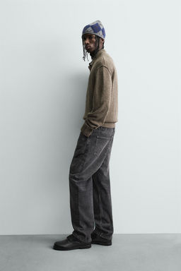 RELAXED FIT KNIT POLO SHIRT - Zara фото 3