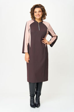 Платье Aira Style 24427 Шоколадный