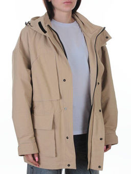 3106 BEIGE Куртка демисезонная женская (100 гр. холлофайбер) - Fashion фото 8