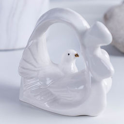 Статуэтка Влюбленные голуби 9 см / B2465 /уп 96/ - ГалеонТрейд фото 4