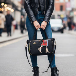 Сумка A-ZP-1108-Black - Ferro фото 3