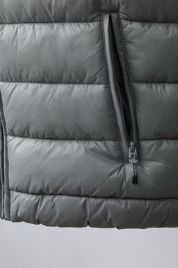 CHALECO ULTRALIGERO TEXTO / Gris - Zara фото 4