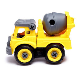 Конструктор винтовой «Бетономешалка», с отвёрткой, 24 детали