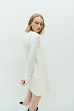 Minivestido efecto piel de cocodrilo - H&m фото 5