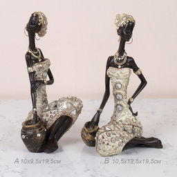 Статуэтка Африканка 10х19,5 см / 25189E /уп 24/ - Галеонтрейд фото 12