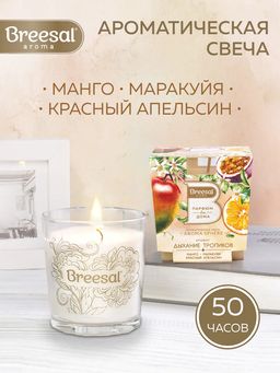 Breesal ароматическая свеча Aroma Sphere Дыхание тропиков 170г