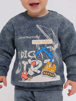 Свитшот(толстовка) с начесом для мальчика Футер - Оптима фото 11