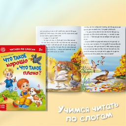 Читаем по слогам Книги набор , 6 шт. по 12 стр. - Буква-Ленд фото 7