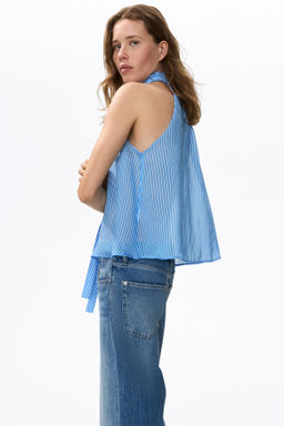 Top con cuello de lazo - H&m фото 4