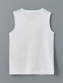 Bisiklet Yaka Spider-Man Bask?l? Erkek ?ocuk Atlet