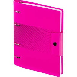 Ежедневник недатированный ATTACHE Digital розовый,А5, 272стр., на кольцах  фото 2
