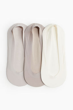 Pack de 3 calcetines invisibles de corte bajo