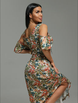 Ялта платье женское (листья)