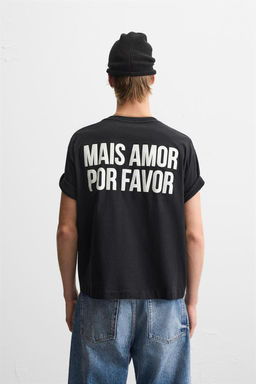 LIMITED EDITION RUBBERISED PRINT T-SHIRT - Zara фото 13