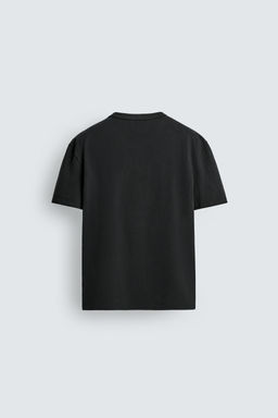 CAMISETA SOFT RELAXED FIT / Negro - Zara фото 7