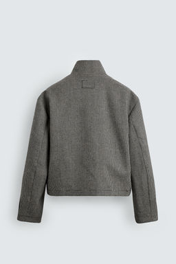 HOUNDSTOOTH OVERSHIRT - Zara фото 8