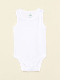 Bisiklet Yaka Basic Organik Pamuklu Erkek Bebek ??t??tl? Body 2li - Waikiki фото 2