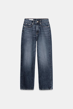 JEANS TRF MOM FIT TIRO ALTO / Marino - Zara фото 7