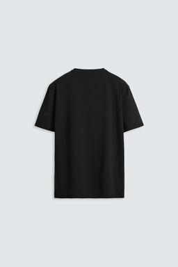 CAMISETA SLIM FIT B?SICA / Negro - Zara фото 7