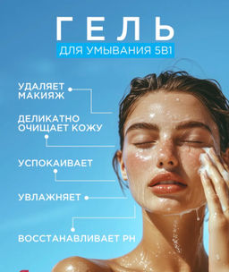 Пенка гель для умывания с ниацинамидом и гиалуроновой кислотой 60г - Images фото 6