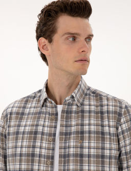 Kahverengi Regular Fit Uzun Kollu G_mlek - Pierre cardin фото 3