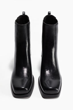 Botas Chelsea con puntera cuadrada - H&m фото 2