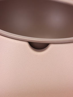 Миска для животных Дубль Мини 0.2 л, Soft-touch, каппучино - Simaland фото 2