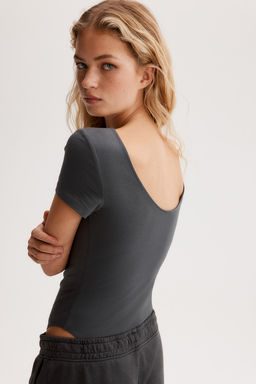 Body con espalda en U - H&m фото 4