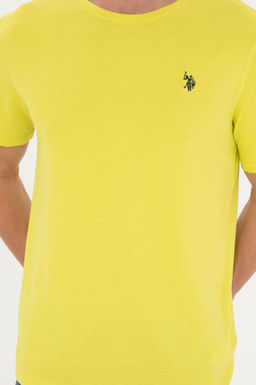 Мужская базовая футболка фисташкового цвета - U.s. polo assn фото 6