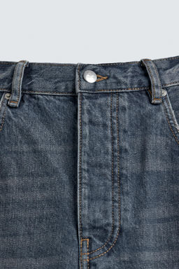 BERMUDA DENIM BAGGY FIT / Azul