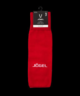 Гетры футбольные JOGEL CAMP BASIC SOCKS, красный/серый/белый