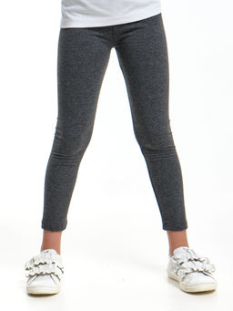 Бриджи лосины однотонные 22-7507 серый