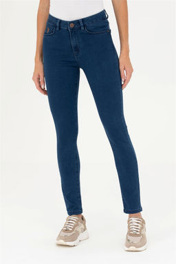 Женские темно-синие джинсовые брюки - U.s. polo assn фото 2